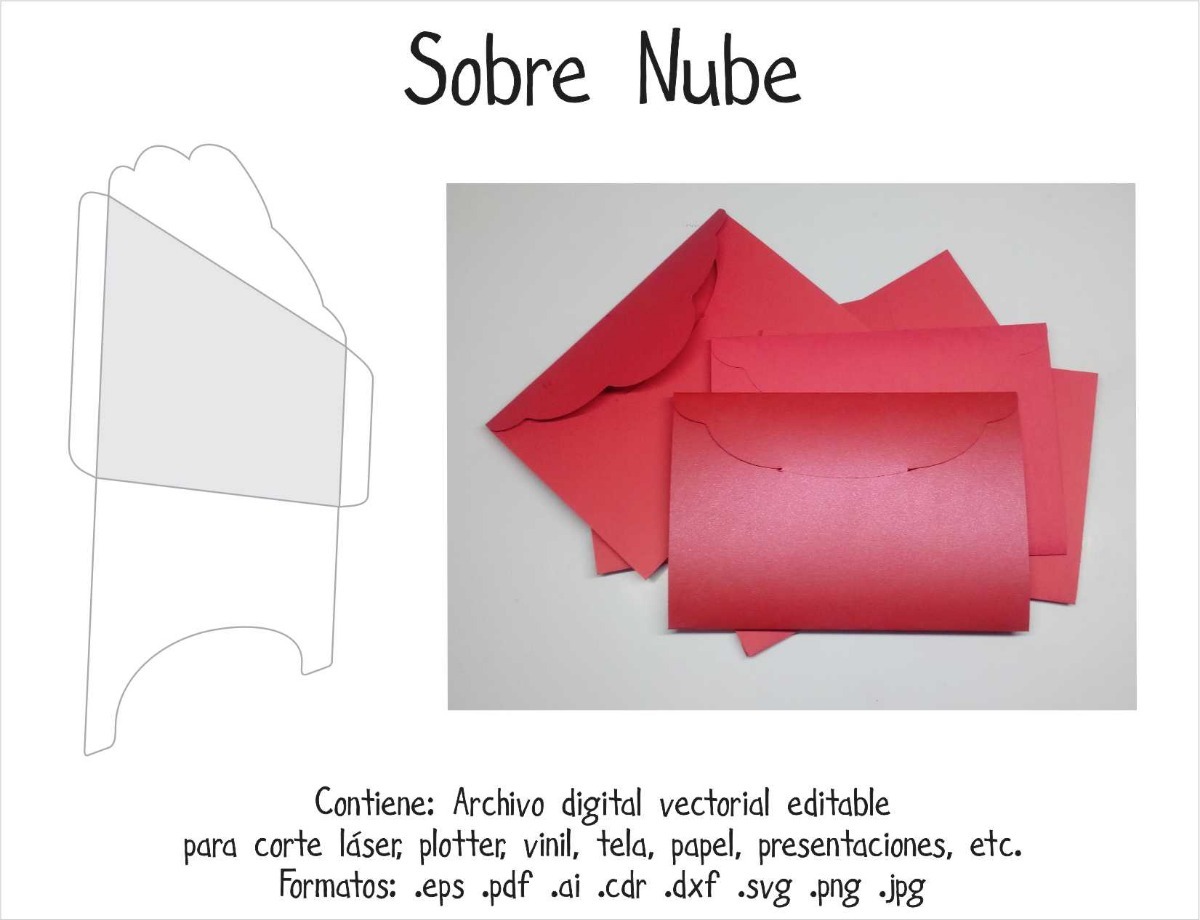 Sobre Nube Vector Para Corte Laser Plotter Cnc 1200x920 Sobre Nube Vector Para Corte Laser Plotter Cnc