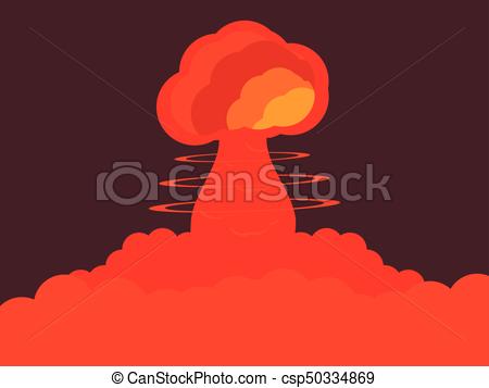Nuclear Explosion Atomic Bomb Vector Illustration 450x357 Nuclear Explosion Atomic Bomb Vector Illustration