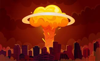326x200 Nuclear Explosion Free Vector Art