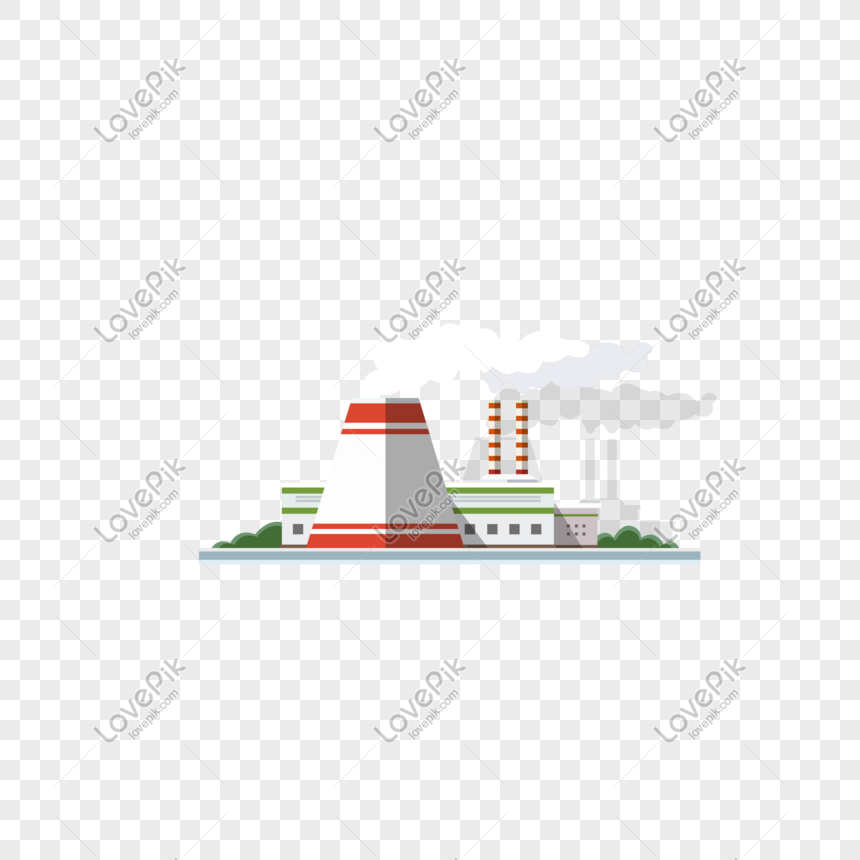 860x860 Nuclear Power Plant Vector Png Image Picture Free Download