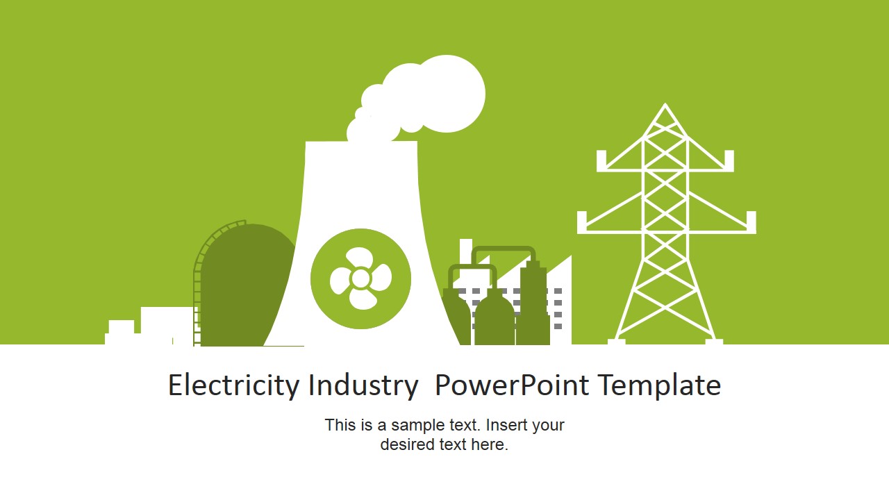 1280x720 Electricity Industry Powerpoint Template