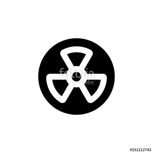 Nuclear Icon Vector Nuclear Vector Design Sign Design Flat 500x500 Nuclear Icon Vector Nuclear Vector Design Sign Design Flat