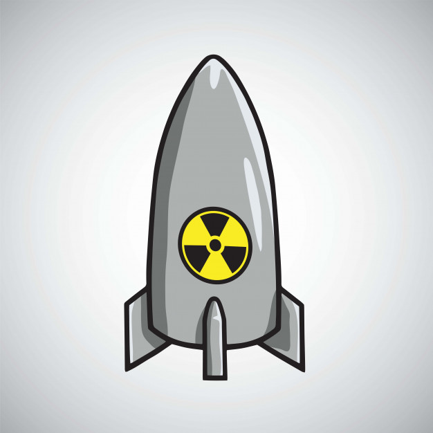Atomic Nuclear Rocket Missile Bomb Vector Vector Premium Download 626x626 Atomic Nuclear Rocket Missile Bomb Vector Vector Premium Download