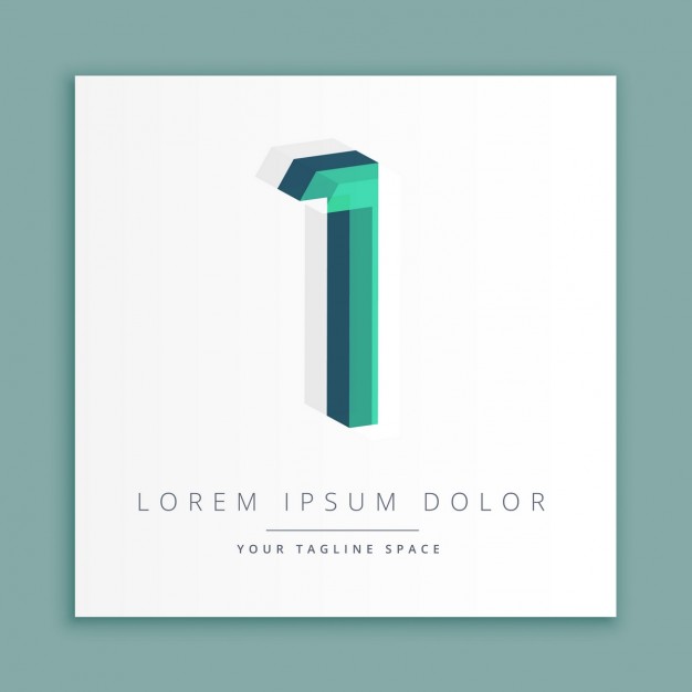 626x626 Logo With Number Vector Free Download