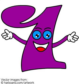 335x355 Download Cartoon Number