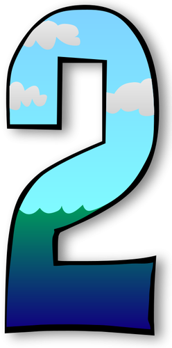 248x500 Number Vector Graphics