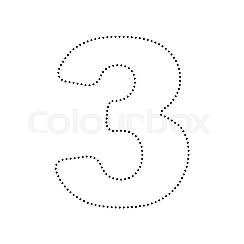800x800 Number Sign Design Template Element Stock Vector Colourbox