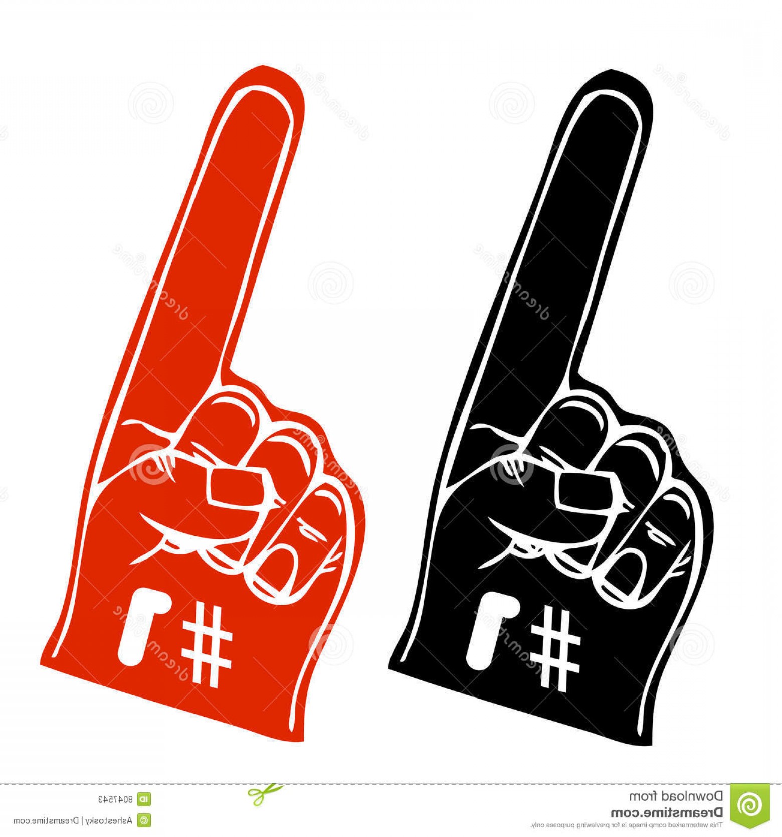 1560x1668 Stock Photos Vector Number One Fan Glove Image Soidergi