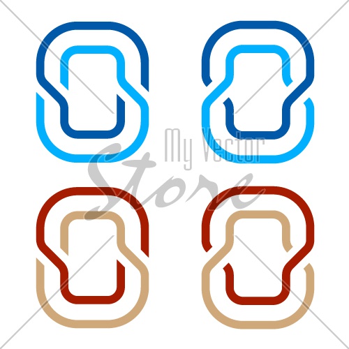 500x500 Letter O Number Zero Icon Symbol Vector