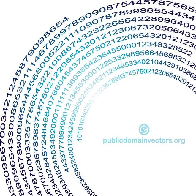 660x660 Background With Random Numbers