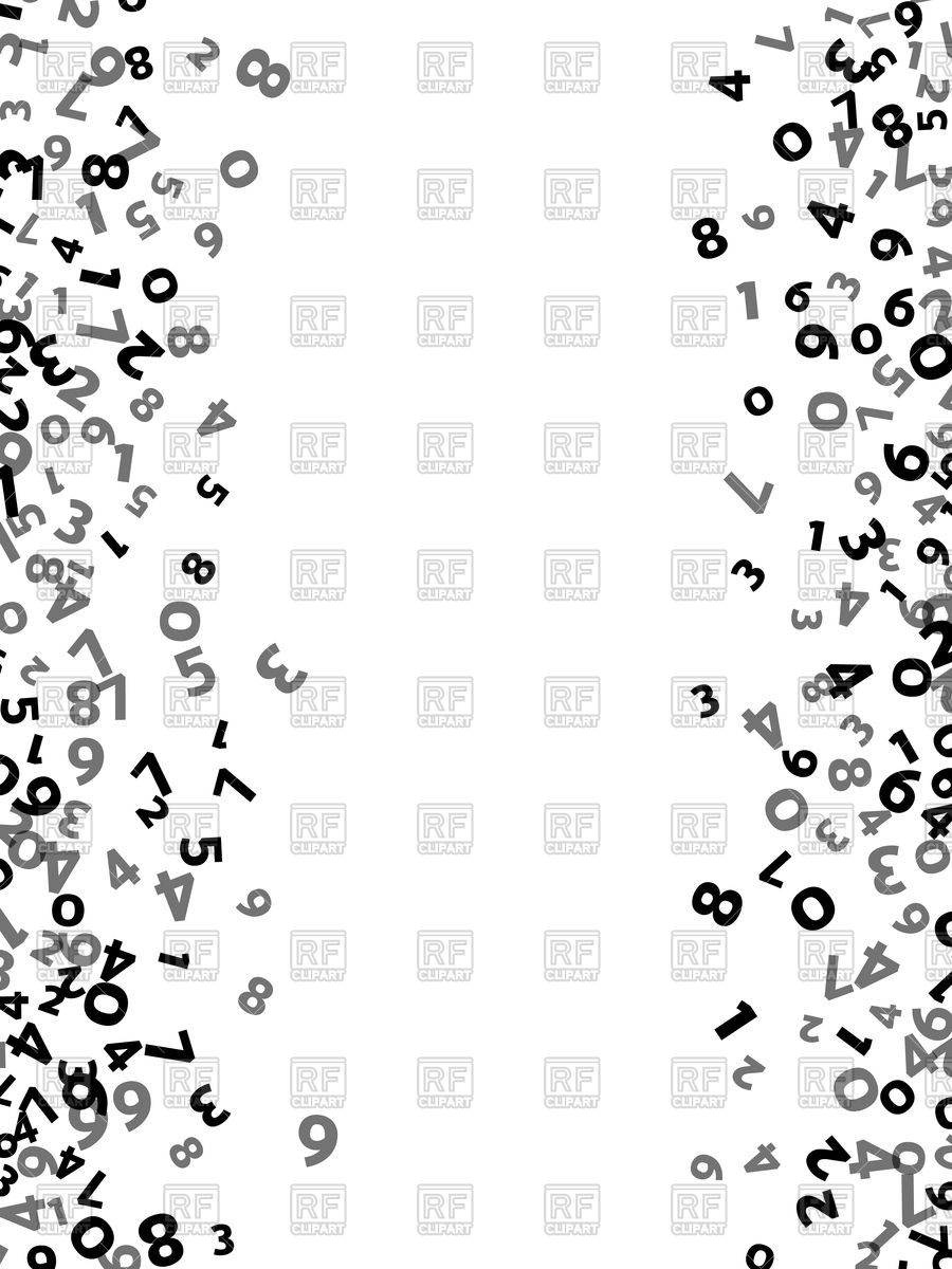 900x1200 Math Black Number Background Vector Image Of Backgrounds, Textures