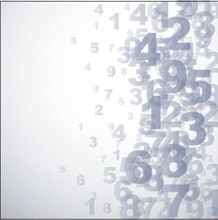 425x429 Number Gray Background Vector Graphics Free Vector In Adobe