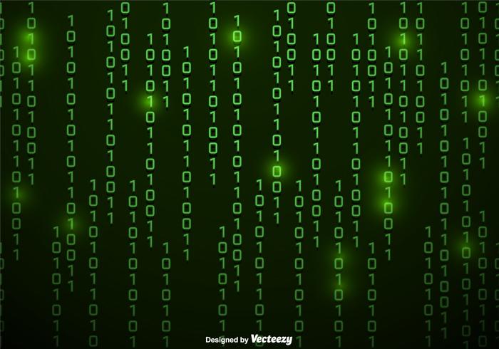 700x490 Vector Green Numbers Background In Matrix Style