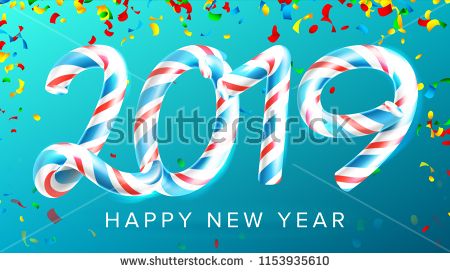 450x273 Happy New Year Background Vector Numbers Christmas