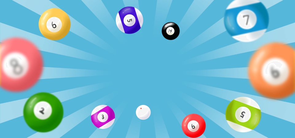960x450 Taobao Vector Cartoon Hand Drawn Billiards Numbers Blue White