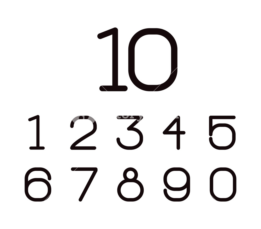 Numbers Background Vector at Vectorified.com | Collection of Numbers