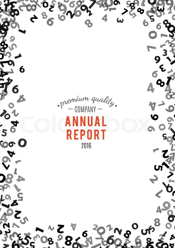 566x800 Abstract Math Number Background Stock Vector Colourbox