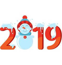 238x250 Year Numeric Inscription Figures Around A Vector Happy New