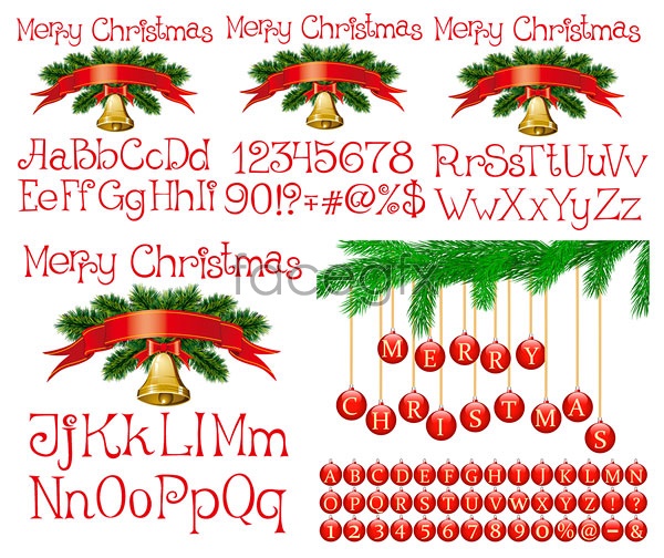 600x504 Christmas Alpha Numeric Vector Over Millions Vectors, Stock
