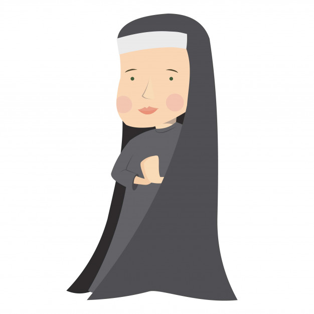626x626 Nun Vector Premium Download