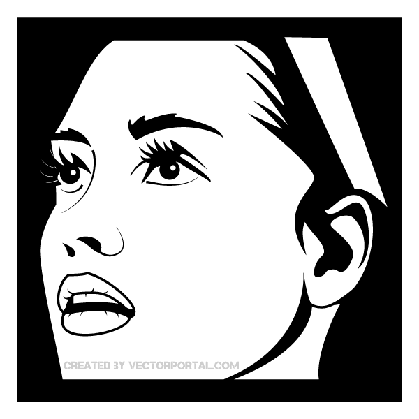 600x600 Vector Image Of Nun