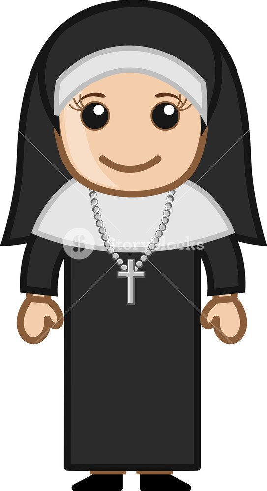 543x1000 Cute Holy Nun