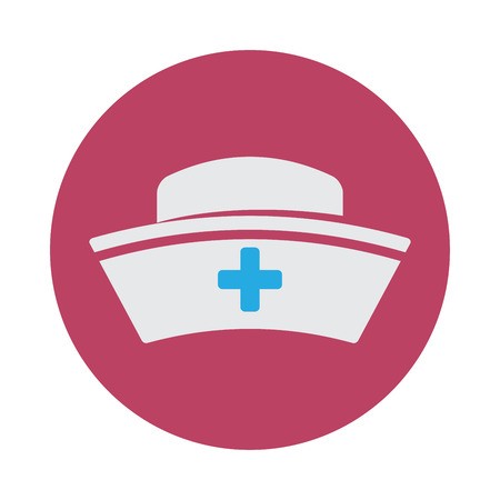 450x450 Nurse Hat Design, Vector Illustration Graphic Royalty Free