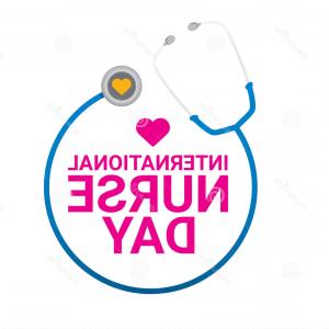 300x300 Stock Illustration Vector International Nurse Day Vector Label