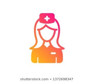 321x280 Hospital Nurse Icon Medical Help Assistant Sign Classic Flat