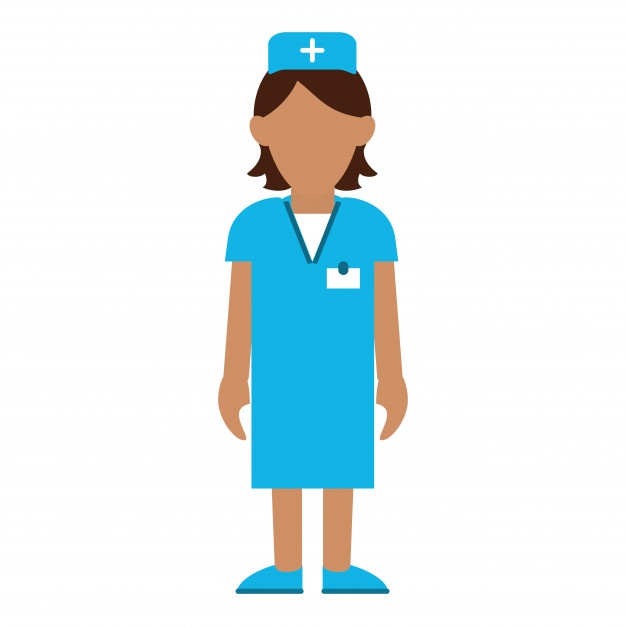 Download Nurse Silhouette Vector at Vectorified.com | Collection of ...