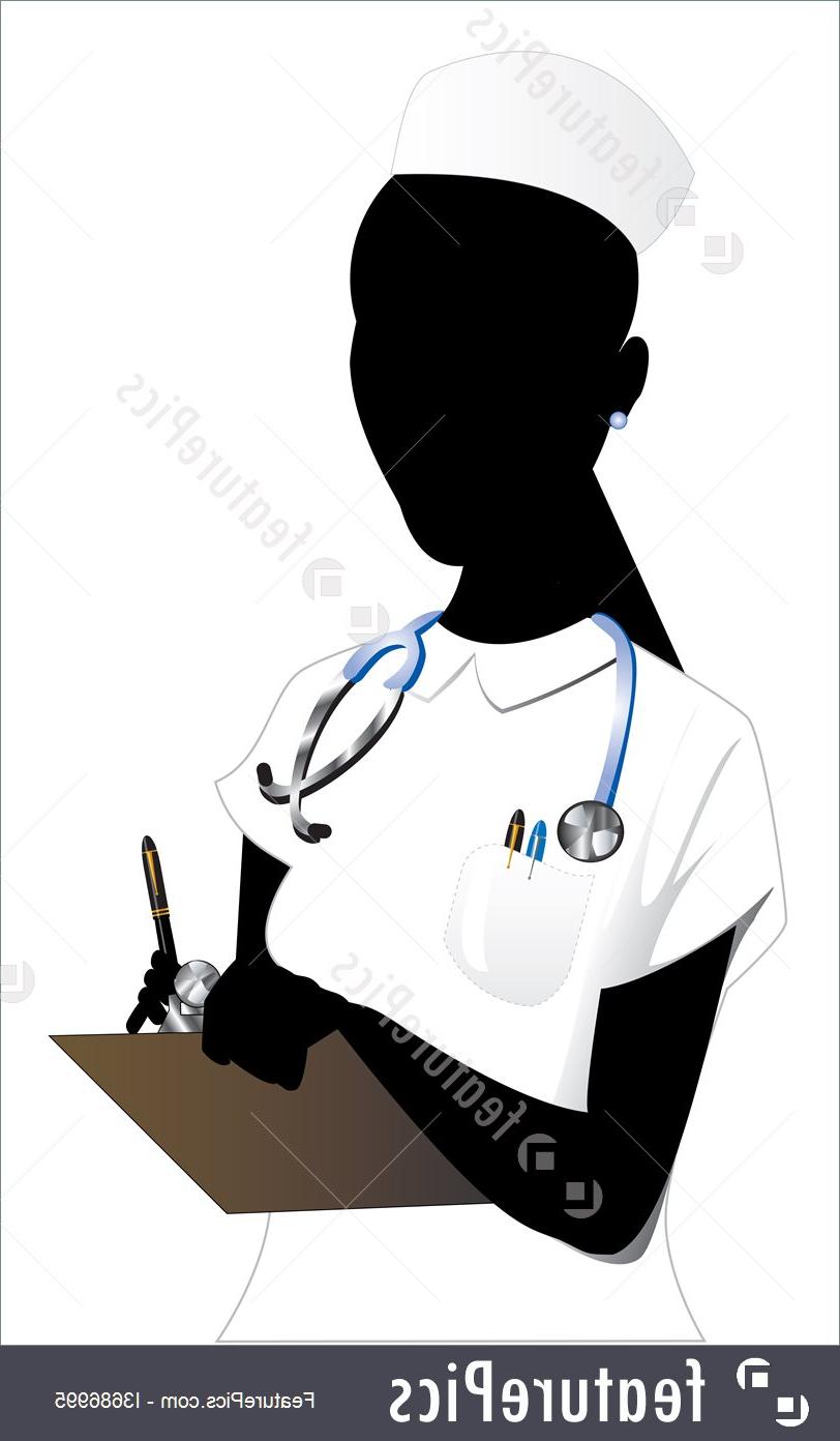 Download Nurse Silhouette Vector at Vectorified.com | Collection of ...