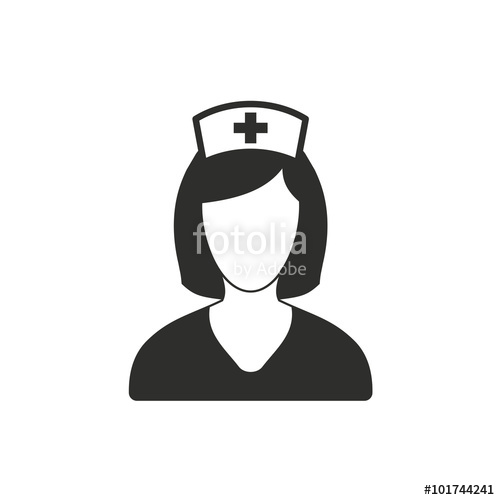 Nurse Symbol Vector At Collection Of Nurse Symbol