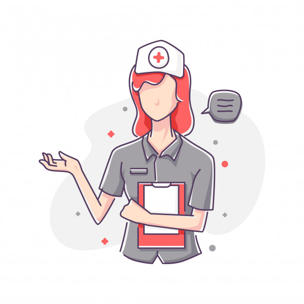 626x626 Medical Hospital Nurse Vector Premium Download