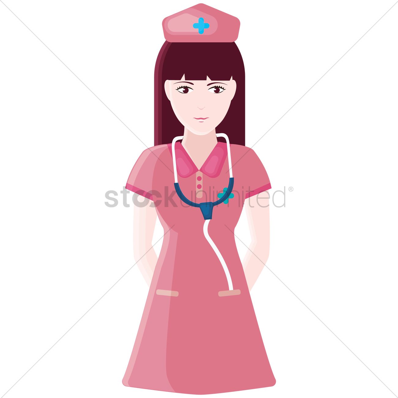 1300x1300 Nurse Vector Image