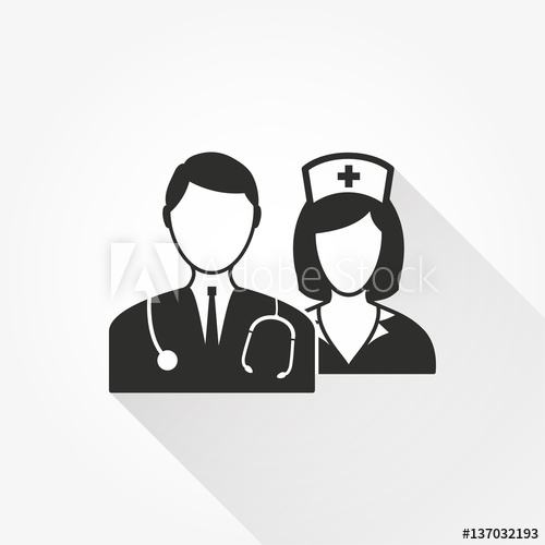500x500 Nurse Vector Icon