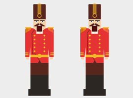 270x200 Free Xmas Nutcracker Vector Graphics