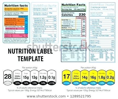Nutrition Facts Label Vector Templates Download Free Art Plan 450x376 Nutrition Facts Label Vector Templates Download Free Art Plan