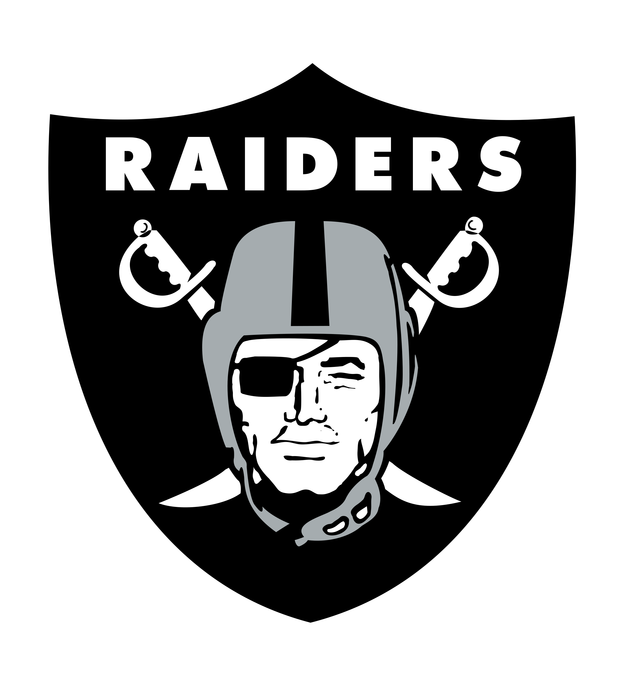 2400x2600 Oakland Raiders Logo Png Transparent Vector