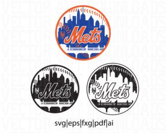 340x270 New York Mets Inspired Logo Vector Art Pack, Dxf Fxg Pdf