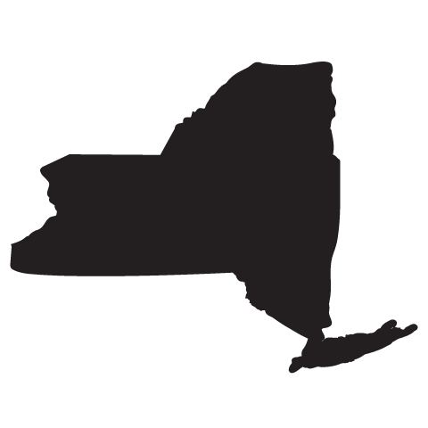 480x480 Huge Collection Of 'new York State Silhouette' Download More Than