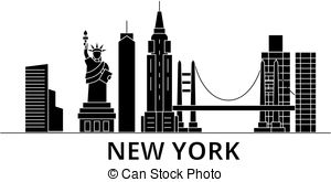 300x165 Ny Buildings New York Old Manhattan Houses Vector