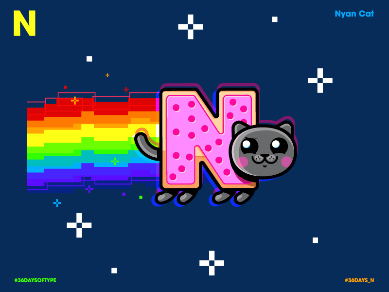800x600 N Is For Nyan Cat