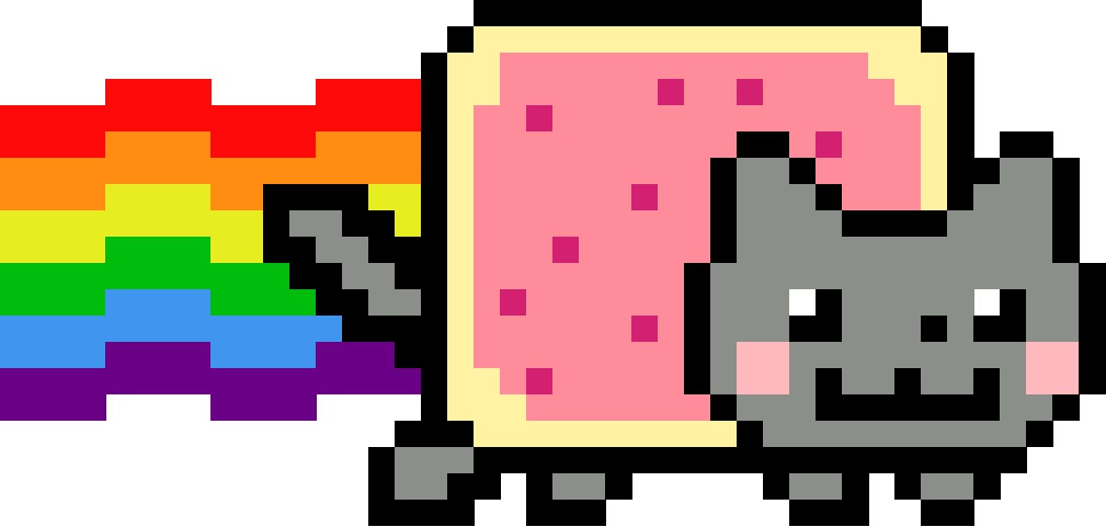 Nyan Cat Vector at Vectorified.com | Collection of Nyan Cat Vector free ...