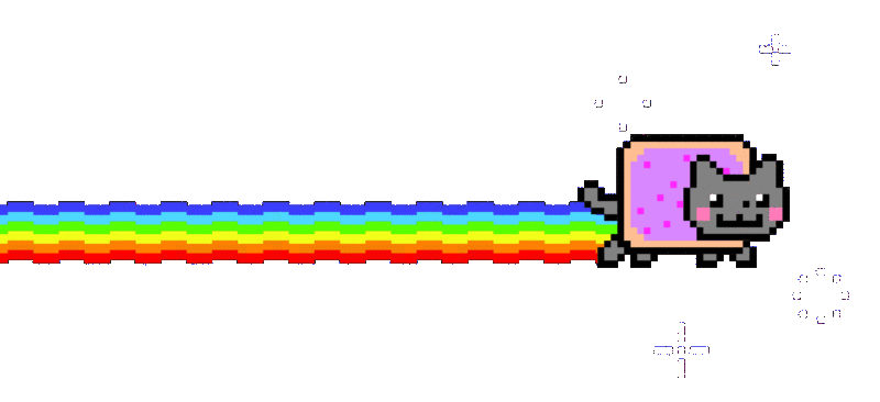 800x366 Nyan Cat Png Transparent Images