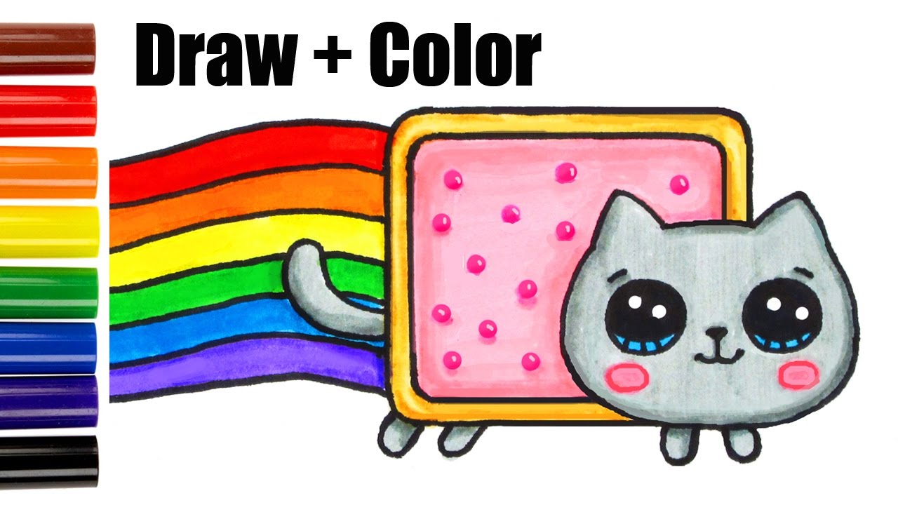1280x720 Nyan Cat Clipart