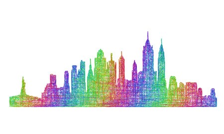 New York City Skyline Silhouette 450x270 New York City Skyline Silhouette