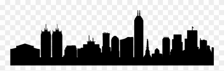 880x282 Atlanta Skyline Vector Free