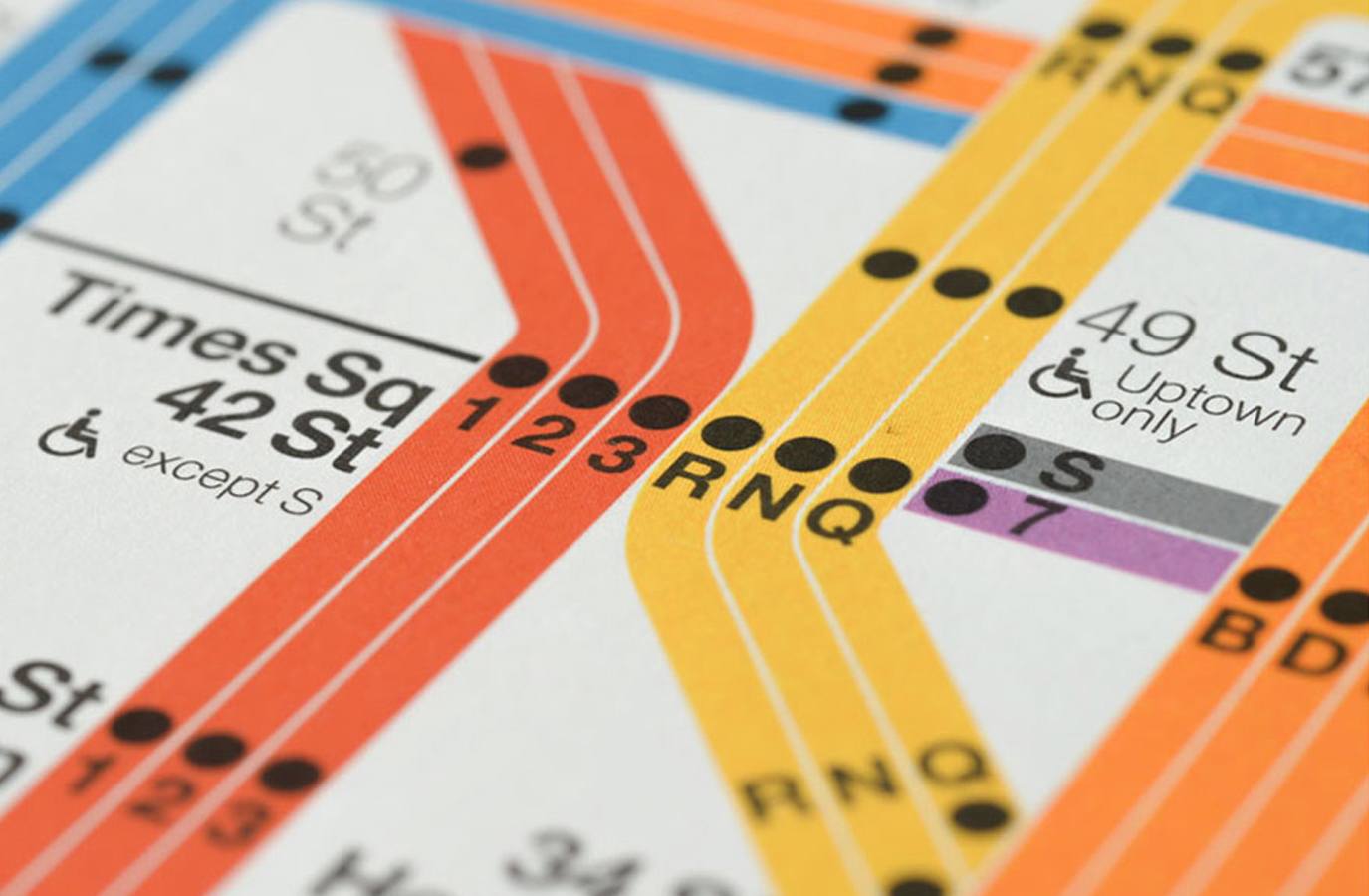 1375x900 Graphic Design Legend Massimo Vignelli's Nyc Subway Design