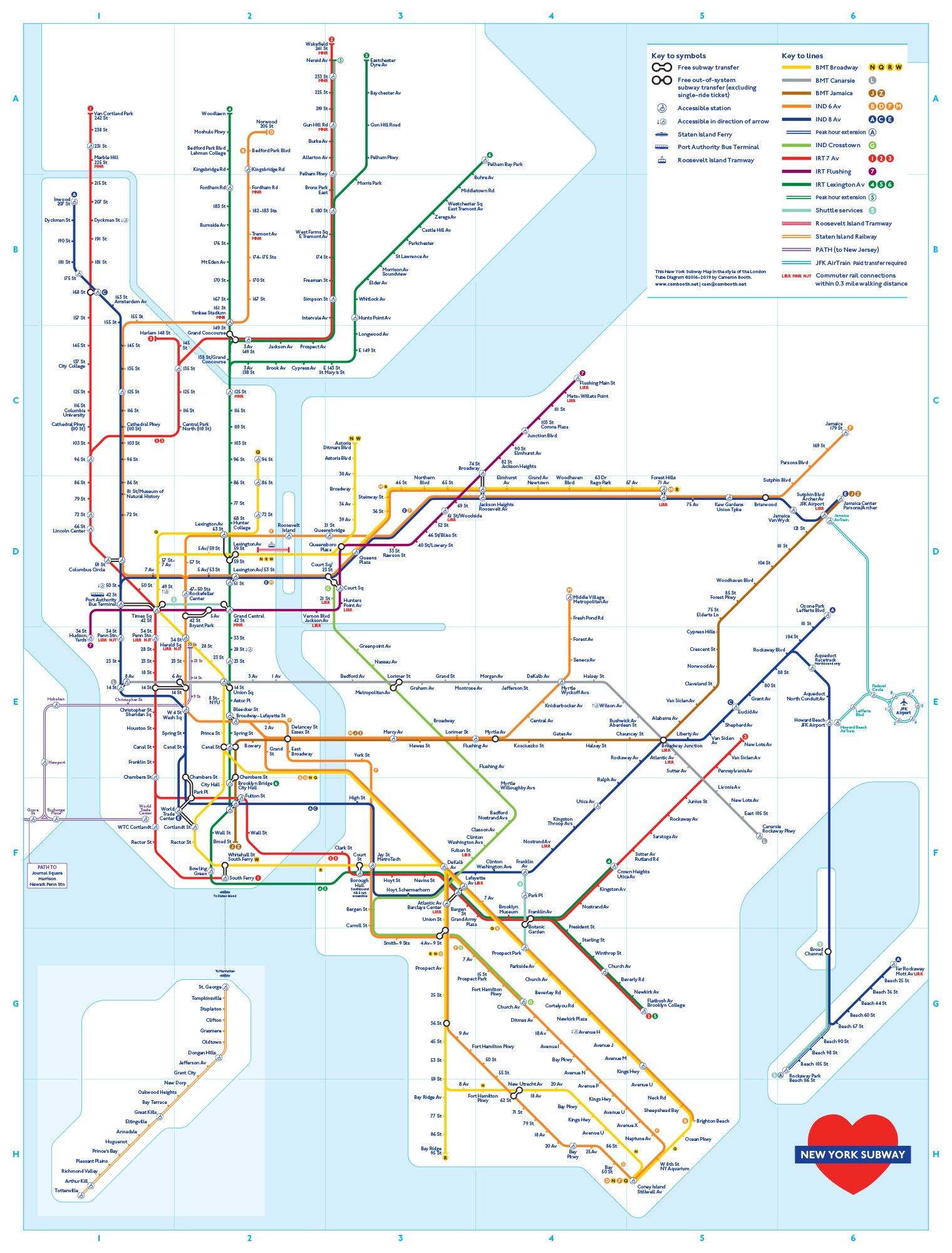 Nyc Subway Map Vector at Vectorified.com | Collection of Nyc Subway Map ...