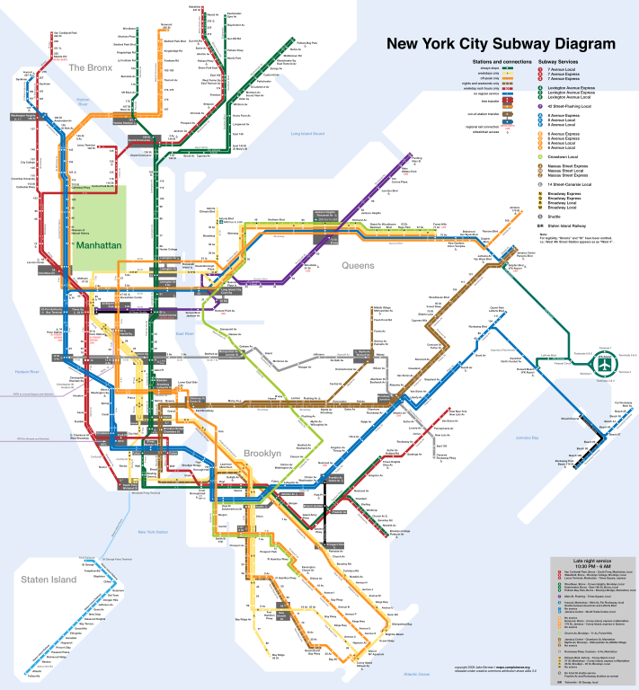 Filenew York City Subway Map 711x768 Filenew York City Subway Map